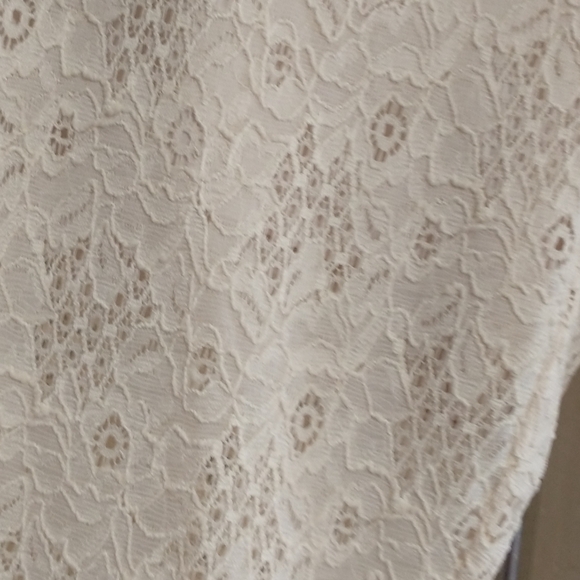 Ecru Lace Palazzo Pants ~ New with Tags! - Picture 8 of 11